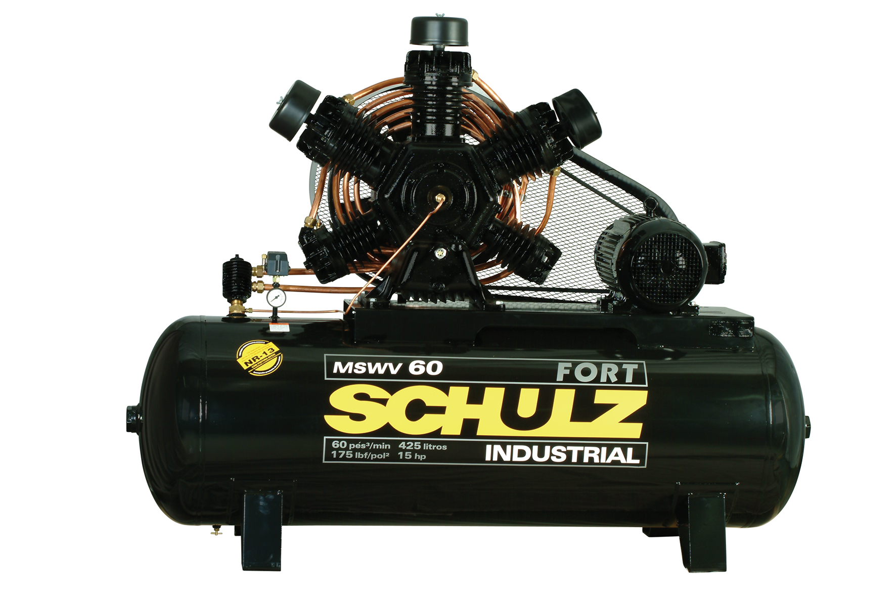 Compressor alternativo de pistão industrial
